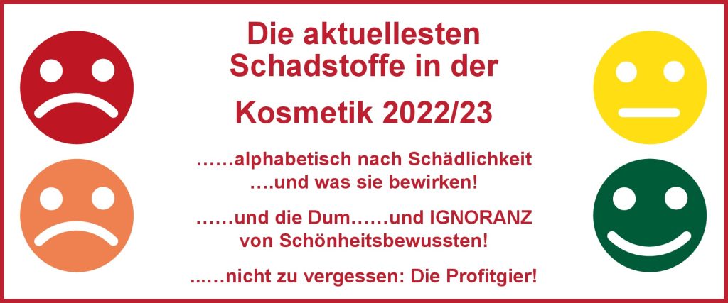 Schadstoffliste 2022/2023